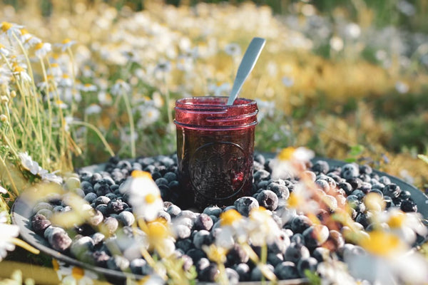 Organic Blueberry Jam (half-pint)